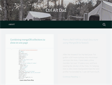 Tablet Screenshot of ctrlaltdad.com